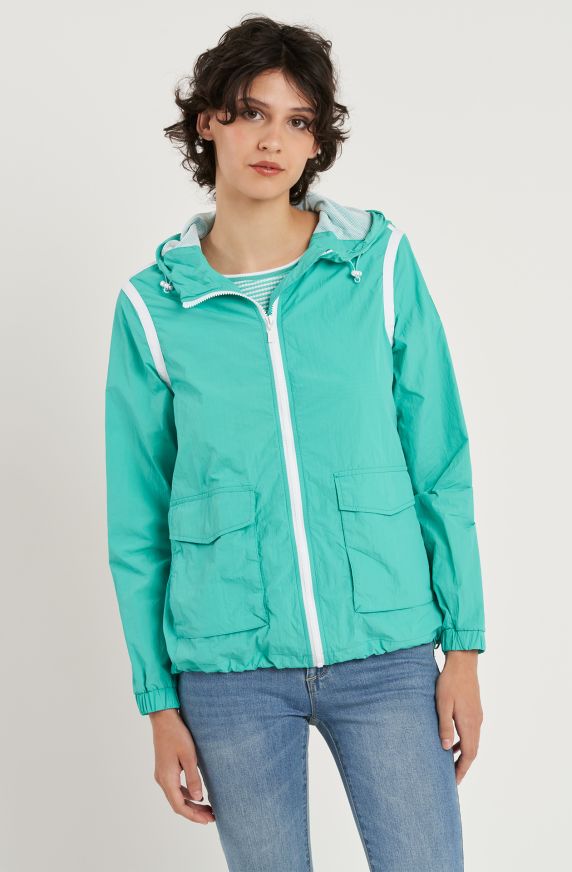 Impermeabile da donna in nylon
