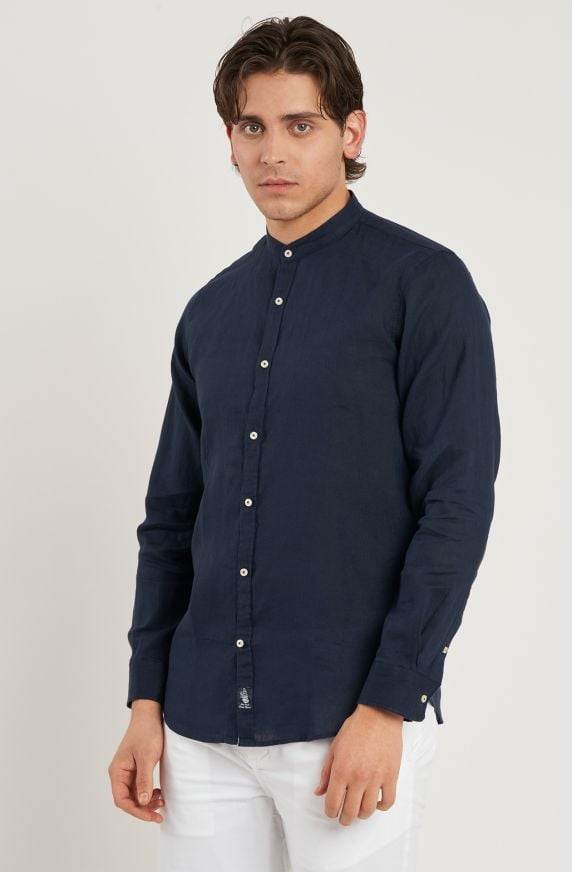 Camicia da uomo Amerigo Vespucci Premium Collection in lino
