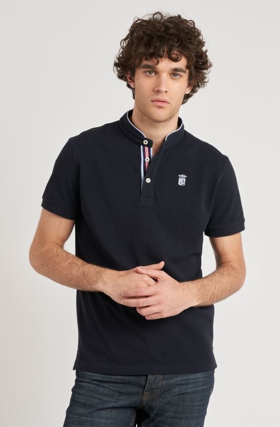 Polo da uomo in cotone piquet