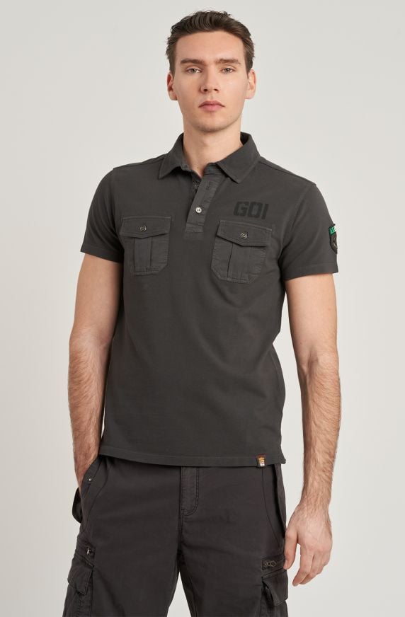 Polo da uomo Arditi Incursori in piquet