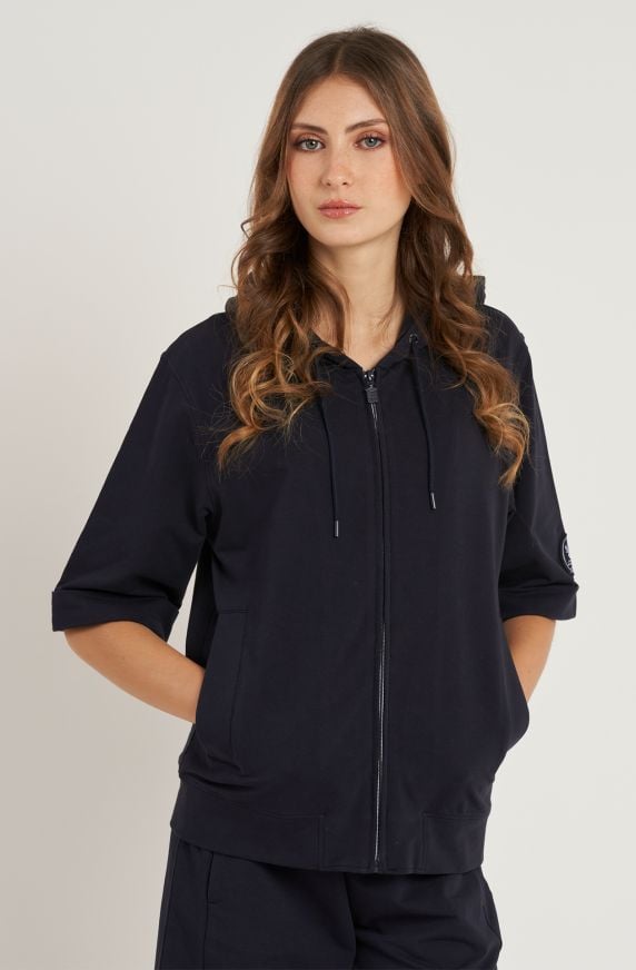 Felpa da donna Amerigo Vespucci in cotone stretch