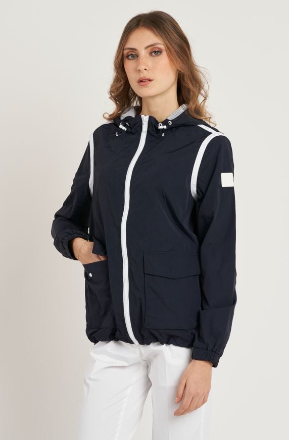 Impermeabile da donna in nylon