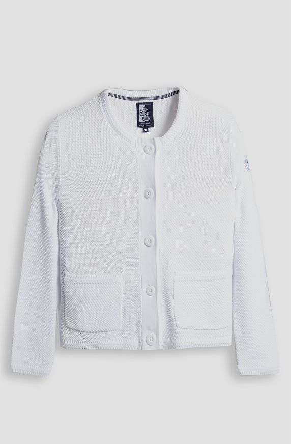 Cardigan da donna in cotone lavorato Amerigo Vespucci 