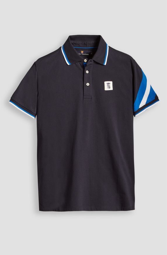 Polo da uomo Regate vele d'epoca in cotone jersey