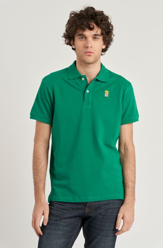 Polo da uomo Essentials in cotone piquet