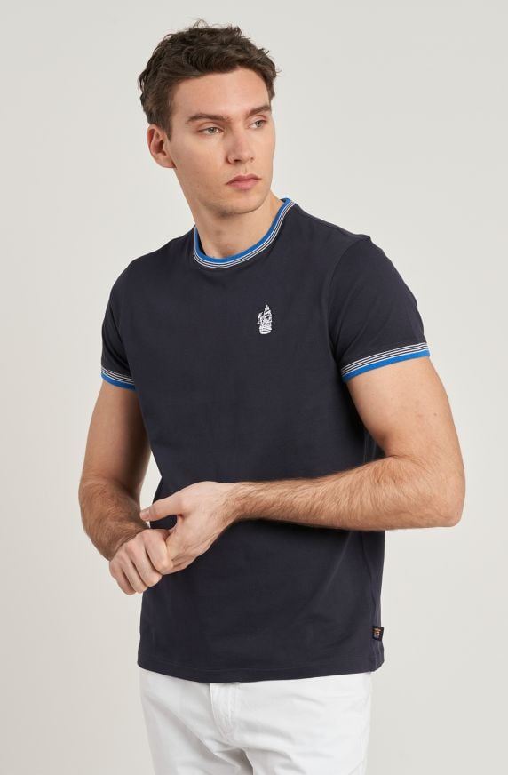 T-shirt da uomo Amerigo Vespucci in cotone jersey