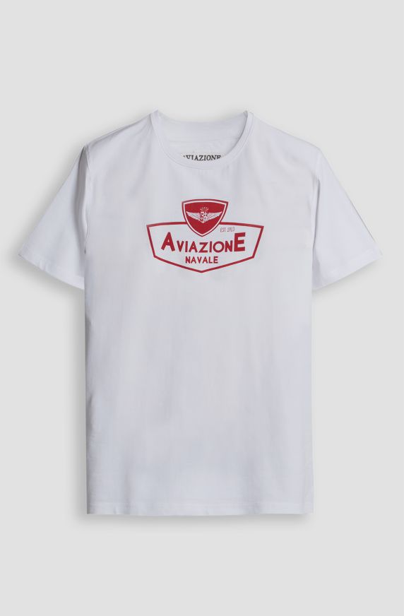 T-shirt da uomo Aviazione Navale in cotone