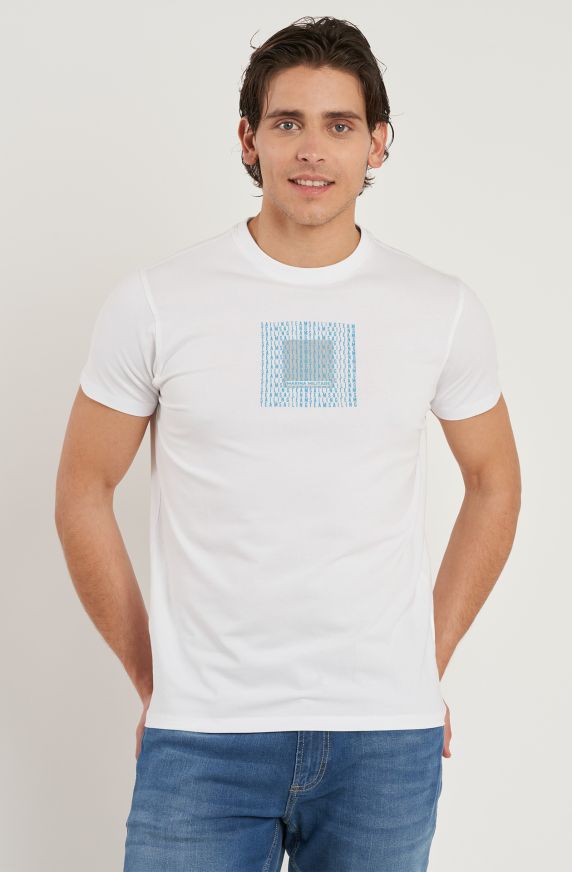 T-shirt da uomo Sailing Team in cotone