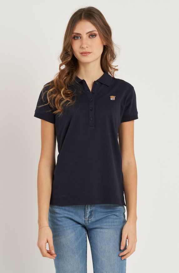 Polo donna Essentials in cotone piquet