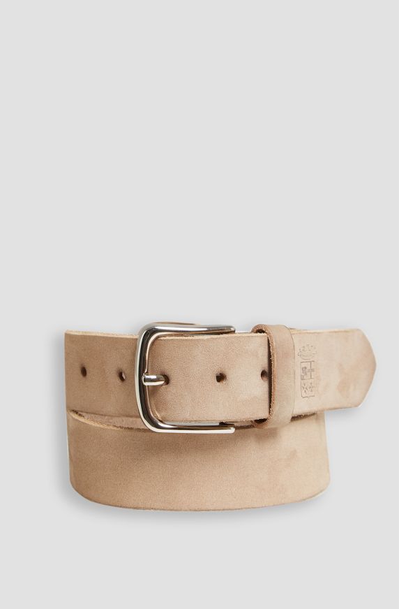 Suede belt