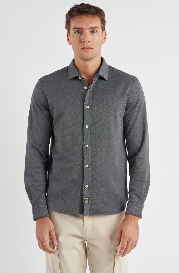 Camicia da uomo in cotone