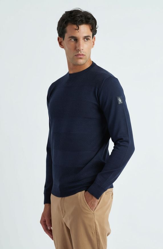 Maglia da uomo Amerigo Vespucci in misto lana