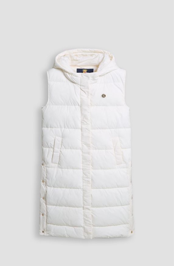 Smanicato trapuntato da donna in nylon