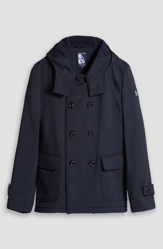 Giaccone da uomo Amerigo Vespucci in tessuto soft shell