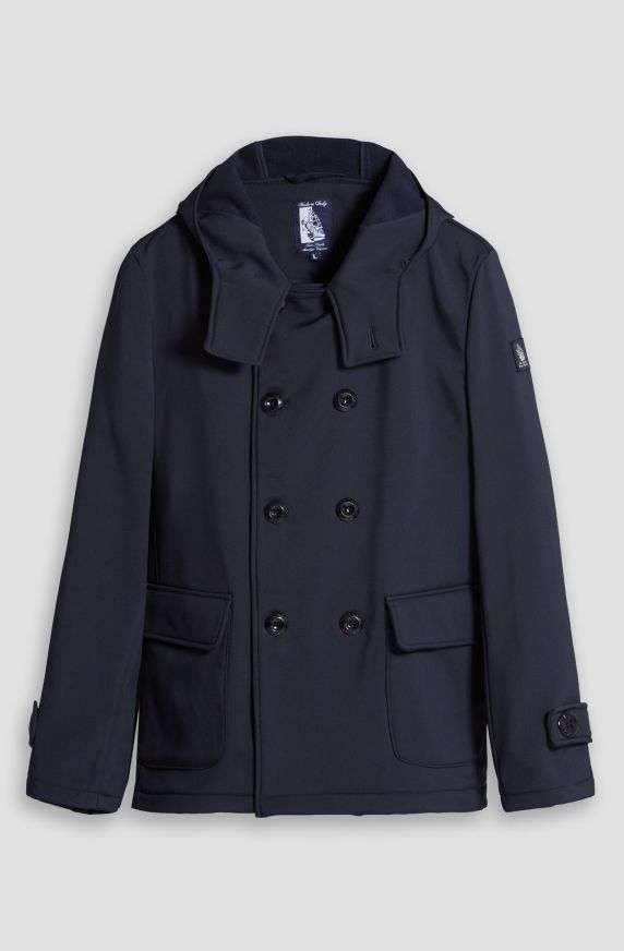 Men's Amerigo Vespucci Scuba Fabric Coat