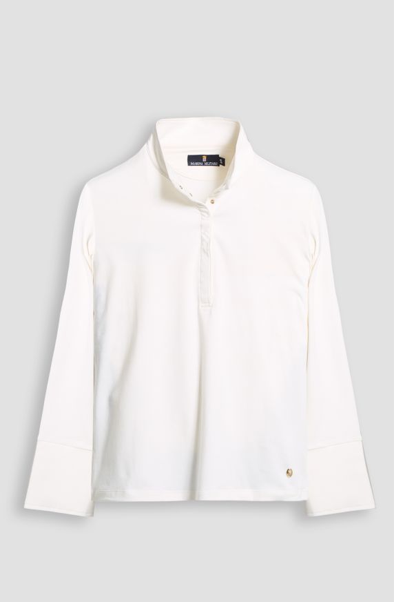 Polo da donna in cotone jersey