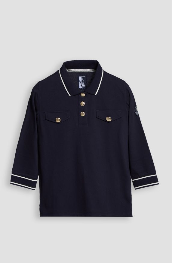 Women's Amerigo Vespucci Cotton Polo Shirt