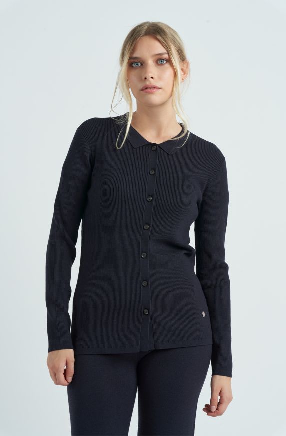 Cardigan da donna in misto viscosa