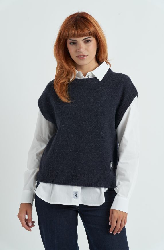 Maglione da donna Amerigo Vespucci in misto lana