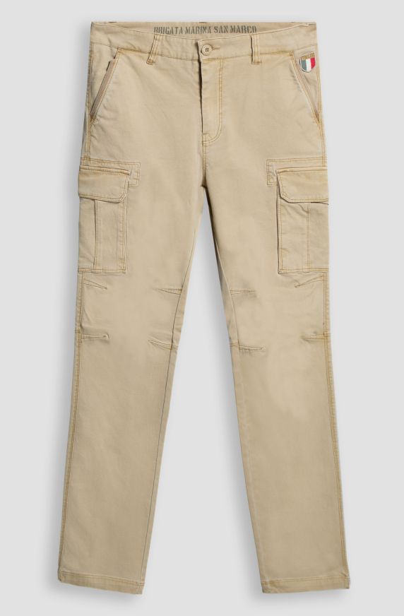 Pantalone cargo da uomo Brigata Marina San Marco in cotone