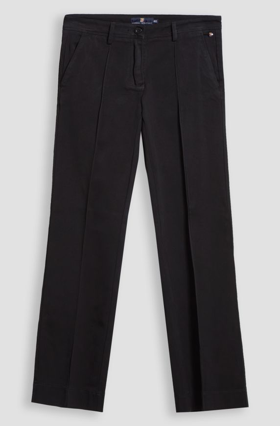 Women's Striped Cotton Trousers