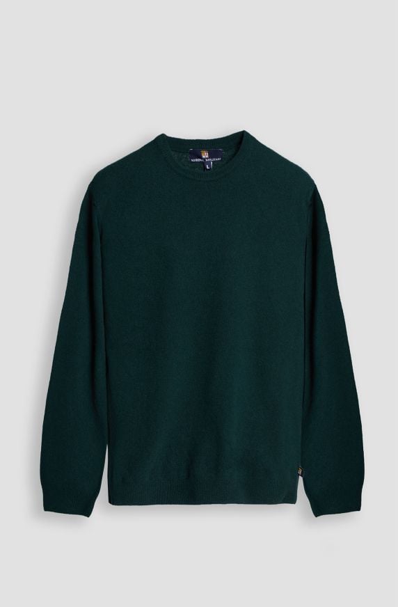 Maglione da uomo in lana girocollo