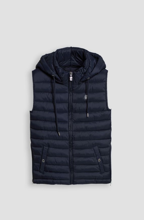 Women's Quilted Nylon Sleeveless Vest