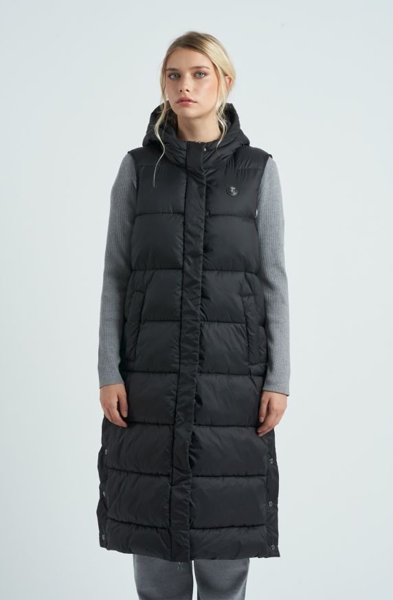 Women's Quilted Nylon Sleeveless Vest