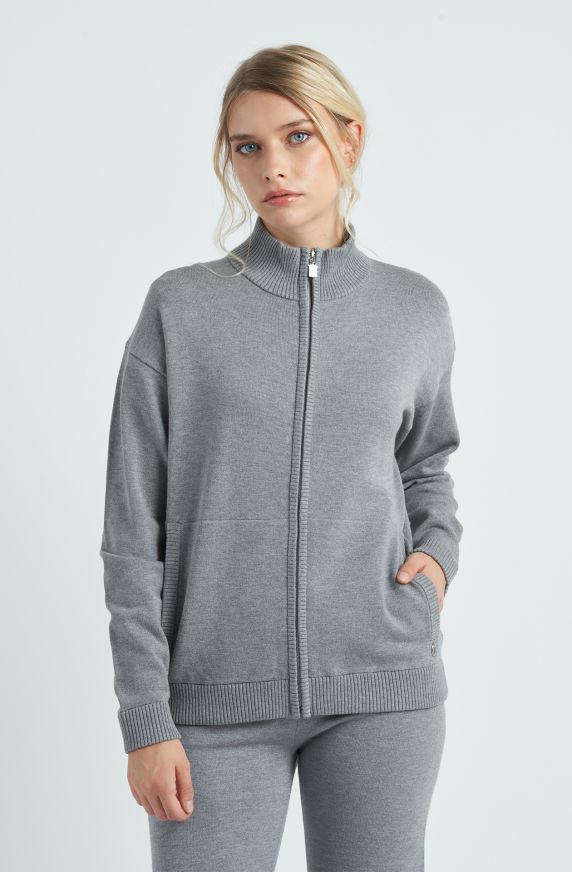 Cardigan da donna in misto viscosa