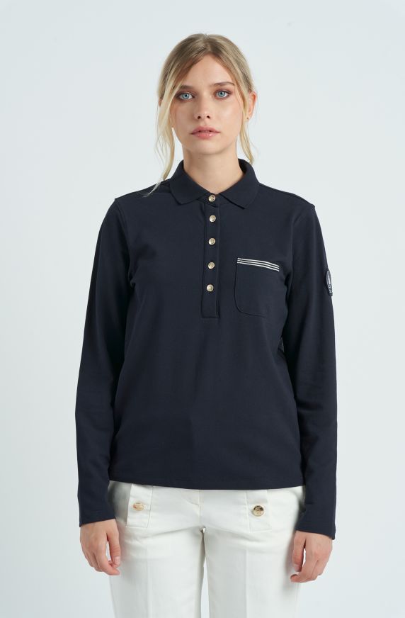 Polo da donna Amerigo Vespucci in cotone