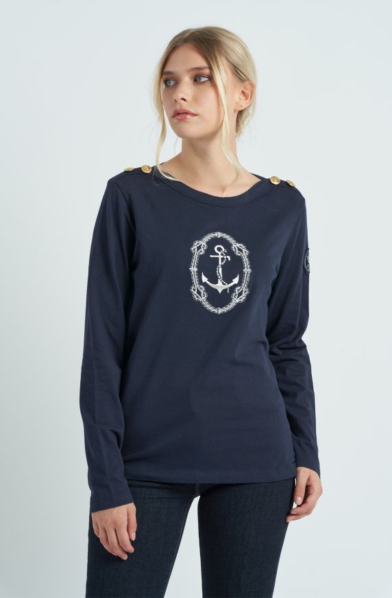 T-shirt da donna Amerigo Vespucci in cotone