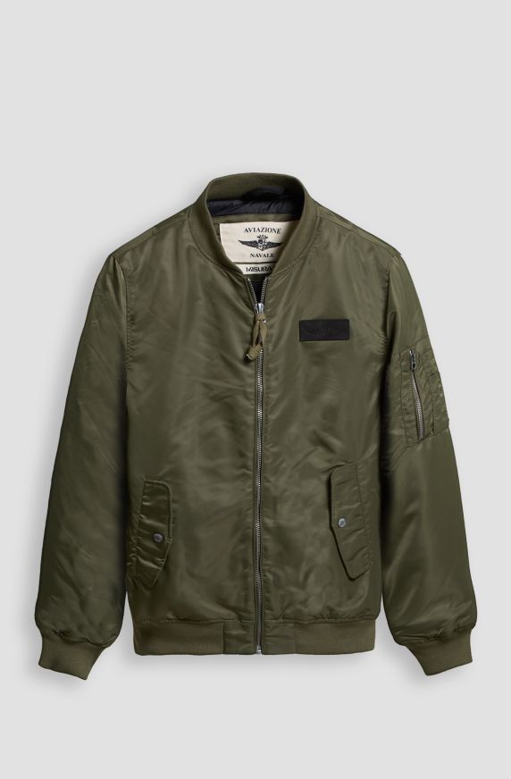 Bomber da uomo Aviazione Navale in nylon