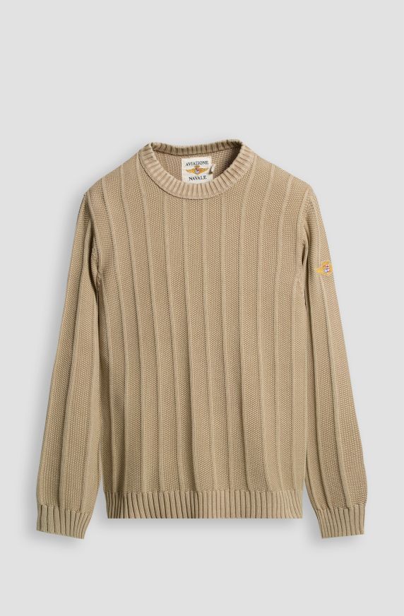 Maglione da uomo Aviazione Navale in caldo cotone