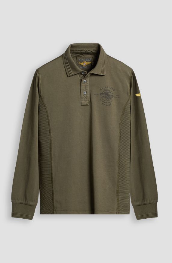 Men's Aviazione Navale Cotton Polo Shirt