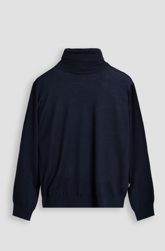 Men's Wool Turtleneck Sweater