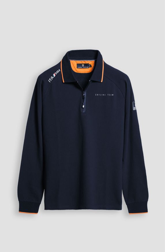 Polo da uomo Sailing Team in cotone piquet