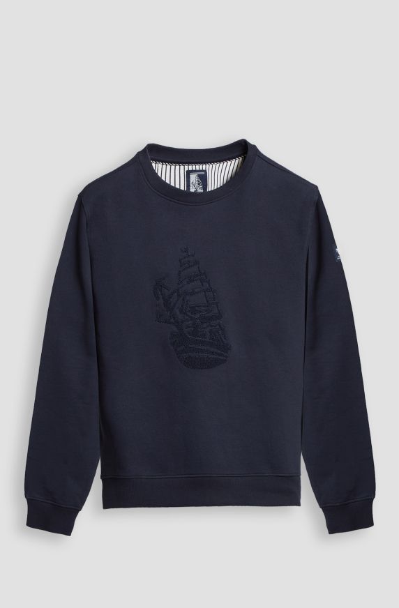 Felpa da uomo Amerigo Vespucci in cotone