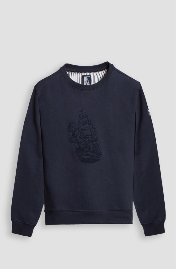 Felpa da uomo Amerigo Vespucci in cotone