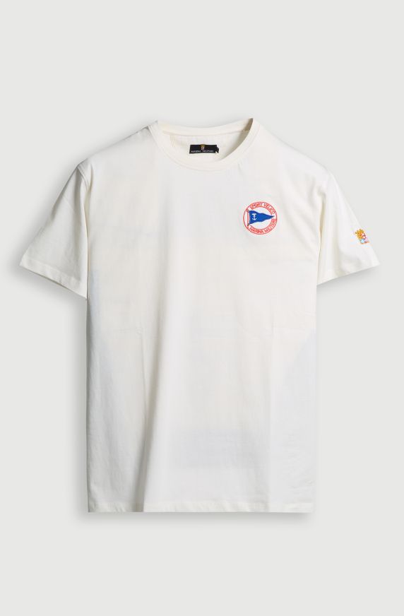 T-shirt uomo Sport Velico patch sul cuore