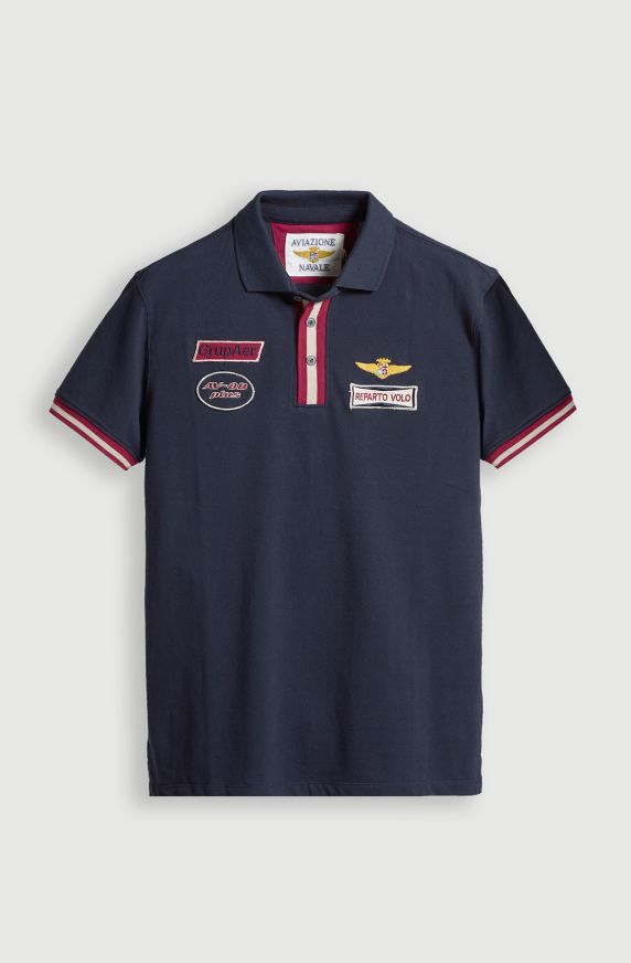 Polo uomo Grupaer in piquet