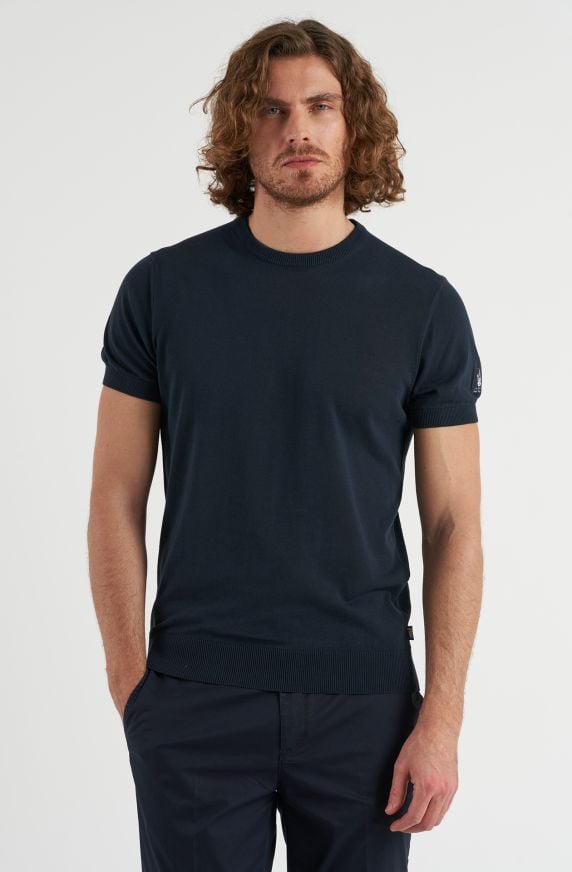 Maglia uomo Amerigo Vespucci in cotone mezza manica