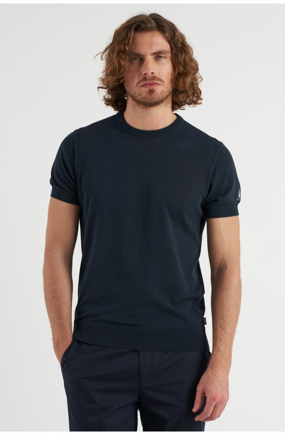 Men's Amerigo Vespucci Short-Sleeve Cotton Knitwear