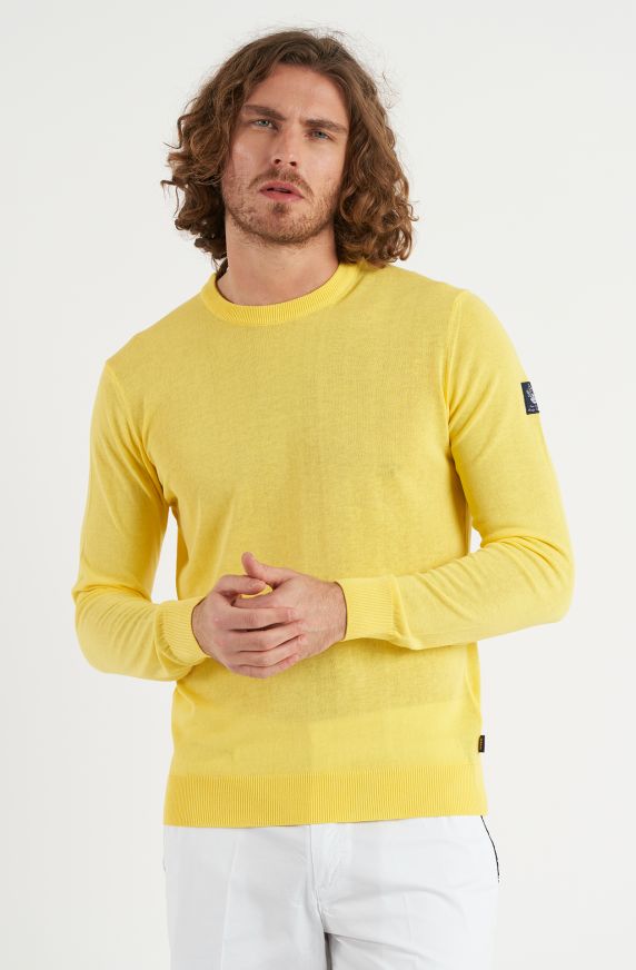 Maglia uomo Amerigo Vespucci in cotone girocollo