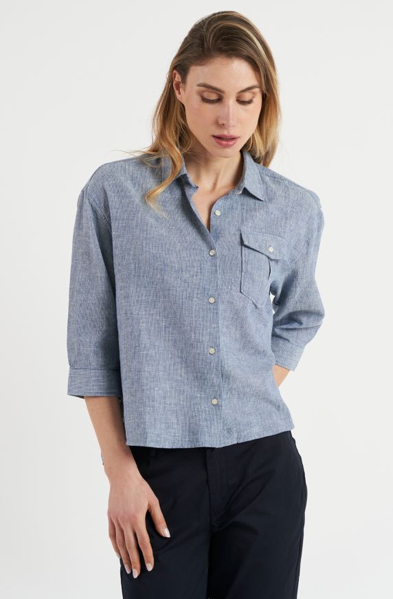 Camicia donna in cotone