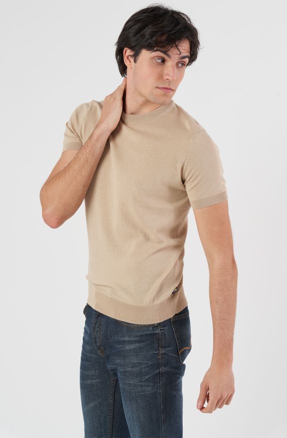 Maglia da uomo in cotone mezza manica
