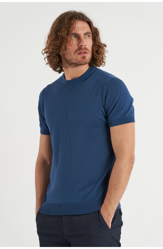 Maglia da uomo in cotone mezza manica