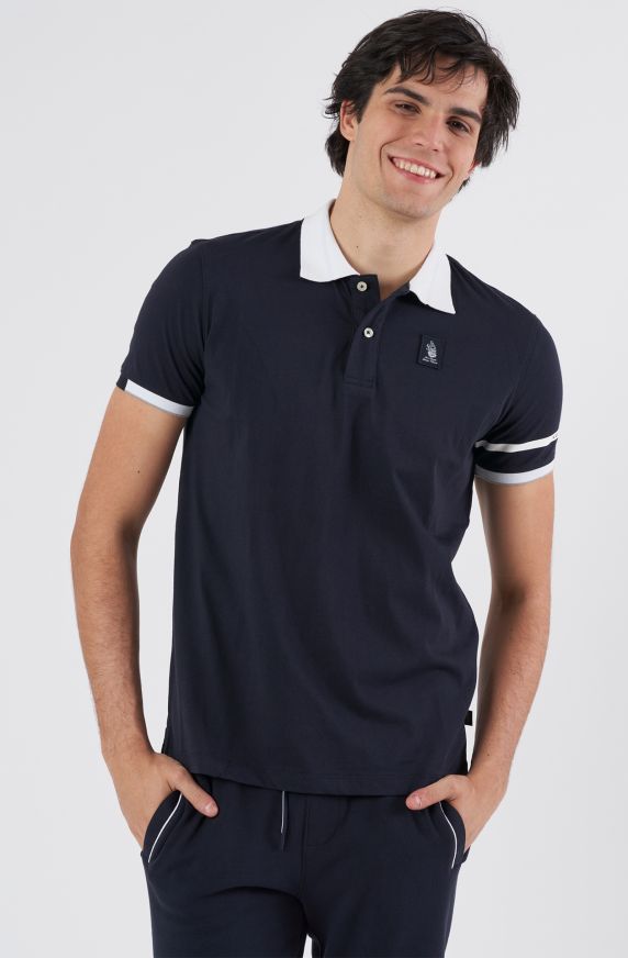 Men's Amerigo Vespucci Jersey Polo Shirt