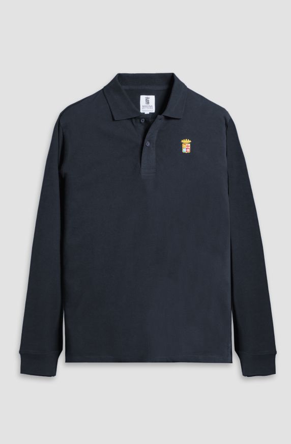 Polo basica manica lunga regular fit
