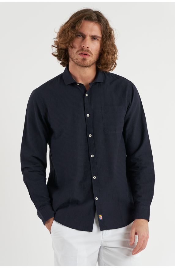 Camicia uomo in misto cotone