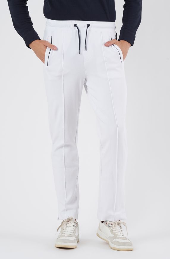 Jogger uomo Amerigo Vespucci profilature in contrasto colore